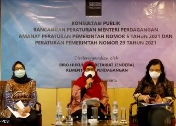 Penetapan Standar Kegiatan Usaha dan Produk pada Penyelenggaraan Perizinan Berusaha Berbasis Risiko Sektor Perdagangan, akan segera diterbitkan