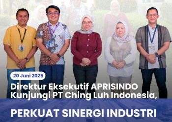 Direktur Eksekutif APRISINDO Kunjungi PT. Ching Luh Indonesia, Perkuat Sinergi Industri