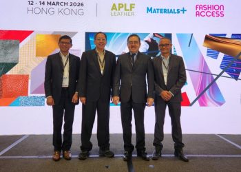Ketua Dewan Pembina APRISINDO Hadiri Pameran APLF Leather, Materials & Fashion Access 2026 di Hong Kong