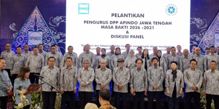 Perwakilan Sektor Alas Kaki Resmi Masuk Kepengurusan Apindo Jawa Tengah 2026-2031